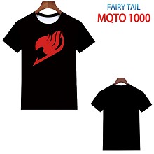 妖精的尾巴 欧码全彩印花短袖T恤 MQTO1000