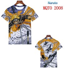 火影忍者 欧码全彩印花短袖T恤 MQTO-2008