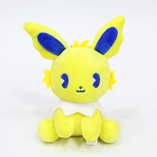 12CM宠物小精灵 雷伊布 毛绒公仔玩偶玩具(10个一套出)