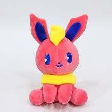 12CM宠物小精灵 火伊布 毛绒公仔玩偶玩具(10个一套出)