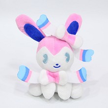 12CM宠物小精灵 仙伊布 毛绒公仔玩偶玩具(10个一套出)