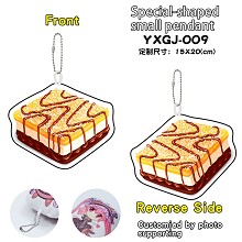 YXGJ-009 蛋糕 个性异形小挂件