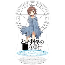 某科学的超电磁炮 最后之作主题大立牌 亚克力人形立牌21CM