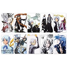 驱魔少年-2 10个一版装磨砂卡贴（5套起批）