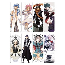 驱魔少年-2 8个一版装PVC半透明书签（5套起批）