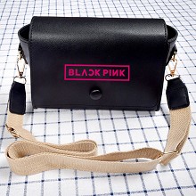 Black Pink 应援同款女士休闲包斜挎小方包单肩包 黑色