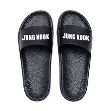 BTS JUNG KOOK家居鞋防滑室内室外拖鞋凉鞋一对
