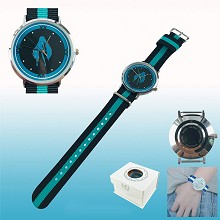 初音尼龙带手表
