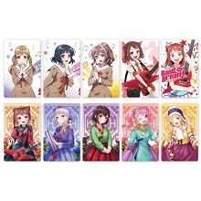 BanG Dream!-B 10个一版装磨砂卡贴（5套起批）
