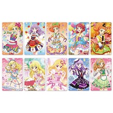 偶像活动Friends!-2 10个一版装磨砂卡贴（5套起批）