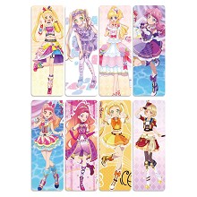 偶像活动Friends!-3 8个一版装PVC半透明书签（5套起批）