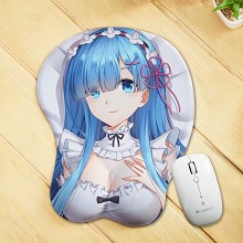 从零开始 3d立体硅胶鼠标垫 透明吸塑盒包装