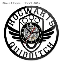 哈利波特 创意挂画挂钟钟表（PVC材质）(不配电池)