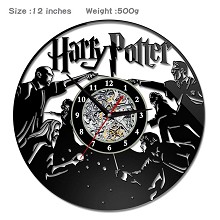 哈利波特 创意挂画挂钟钟表（PVC材质）(不配电池)