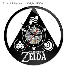 塞尔达传说 创意挂画挂钟钟表（PVC材质）(不配电池)
