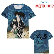 多罗罗 莫代尔全彩短袖T恤MQTX 1017