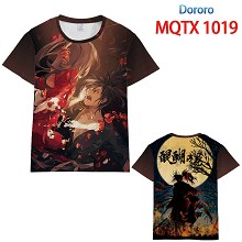多罗罗 莫代尔全彩短袖T恤MQTX 1019