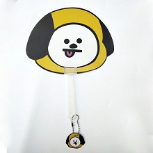 防弹少年团BTS BT21 CHIMMY PVC扇子胶扇