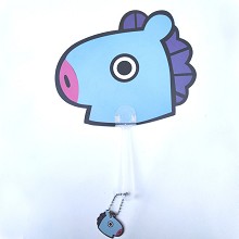 防弹少年团BTS BT21 MANG PVC扇子胶扇