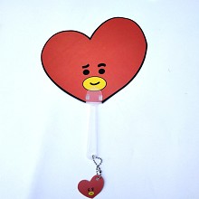 防弹少年团BTS BT21 TATA PVC扇子胶扇