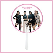 BLACKPINK 多人组 同款应援扇 圆扇子胶扇