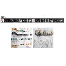 BTS A手账胶带纸胶2CM*10M