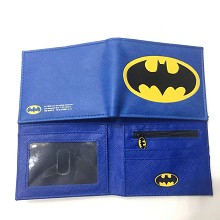 DC正版蝙蝠侠 短款PU二折钱包