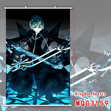 王国之心 白色塑料杆布画挂画(60X90)MQG3159