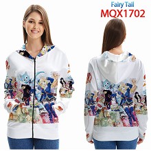 妖精的尾巴 拉链贴袋卫衣 MQX1702