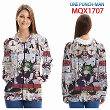 一拳超人 拉链贴袋卫衣 MQX1707
