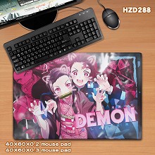 HZD288-鬼灭之刃 动漫40X60橡胶课桌垫 鼠标垫