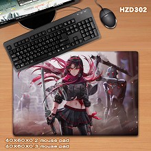 HZD302-战双帕弥什 游戏40X60橡胶课桌垫 鼠标垫