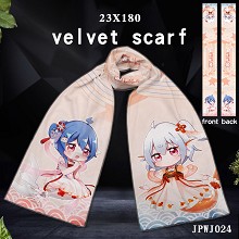 JPWJ24-bilibili 动漫全彩貂绒围巾 双面