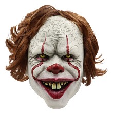 小丑回魂2 cosplay面具pennywise 乳胶头套