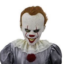 小丑回魂2 cosplay面具pennywise 乳胶头套