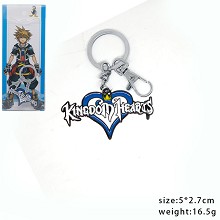 王国之心字母心形钥匙扣