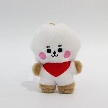 4寸BTS白羊毛料毛绒公仔(10个一套出)