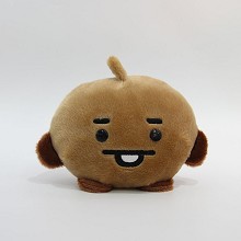 8寸BTS饼干毛料毛绒公仔(12个一套出)