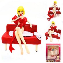 Fate Extra Last Encore 浴袍尼绿 软体 盒装手办