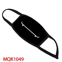 个表情 彩印太空棉口罩MQK 1049