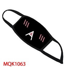 个表情 彩印太空棉口罩MQK 1063