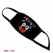 个性 彩印太空棉口罩MQK 1236