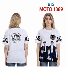 BTS 欧码全彩印花短袖T恤 MQTO 1389