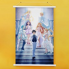 (60X90)BH1846-刀剑神域Alicization 动漫白色塑料杆挂画