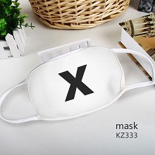 KZ333-个性表情彩印太空棉口罩
