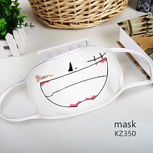 KZ350-海贼王动漫彩印太空棉口罩