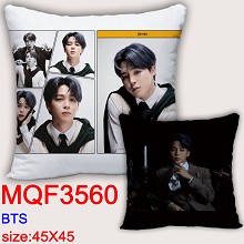 BTS 双面方抱枕45X45CM MQF3560