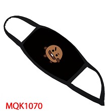 BTS 彩印太空棉口罩MQK 1070