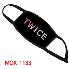 TWICE 彩印太空棉口罩MQK 1133