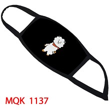 BTS 彩印太空棉口罩MQK 1137